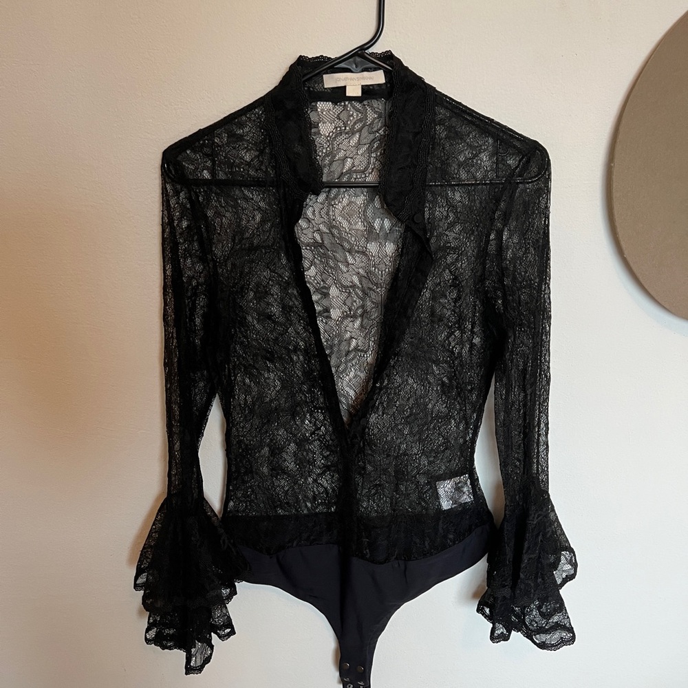 Jonathan Simkhai Lace Bodysuit - Size S - Worn Once